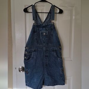 Denim Short Overall
